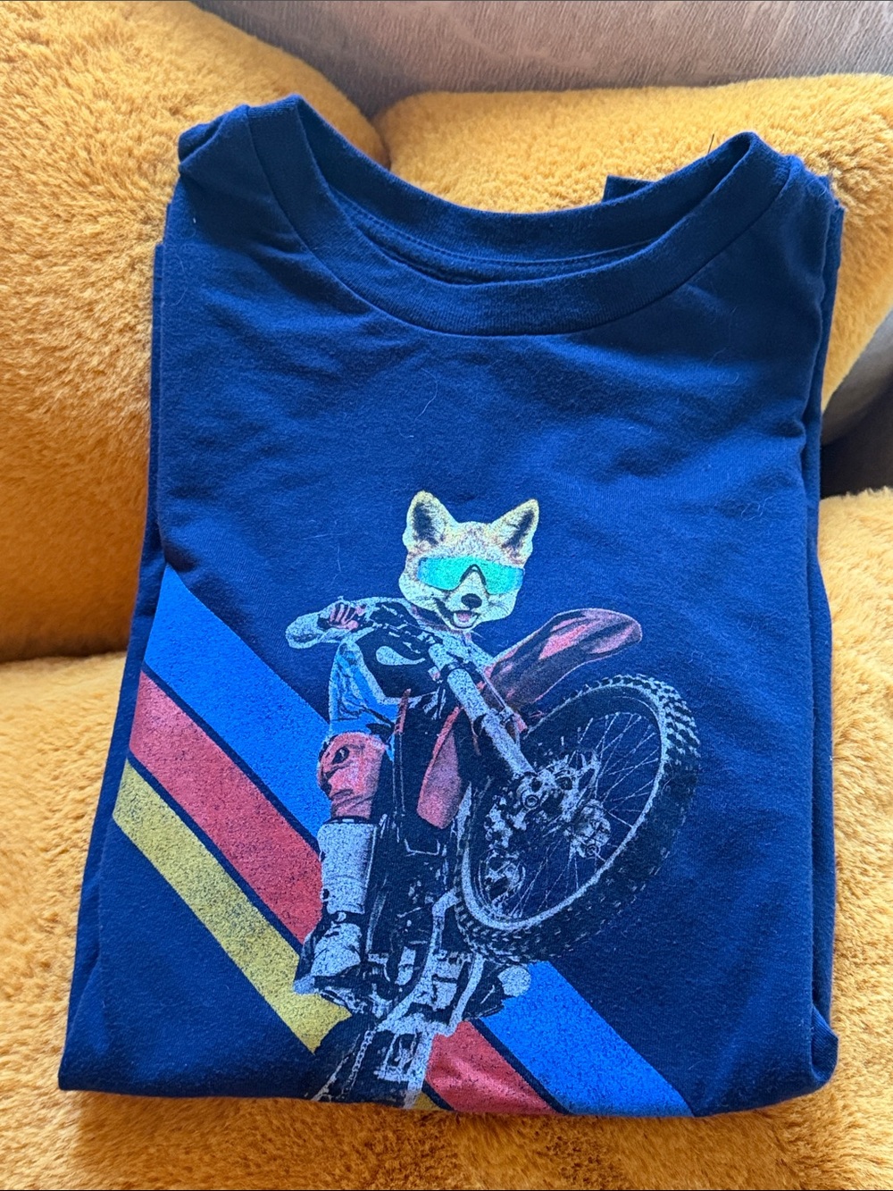 🦊🏍️ Kid Dangerous ~ Los Angeles ~ XL (14-16) boys t-shirt